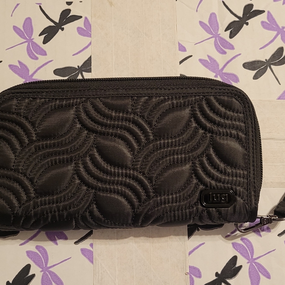 Lug Splits XL wallet - black